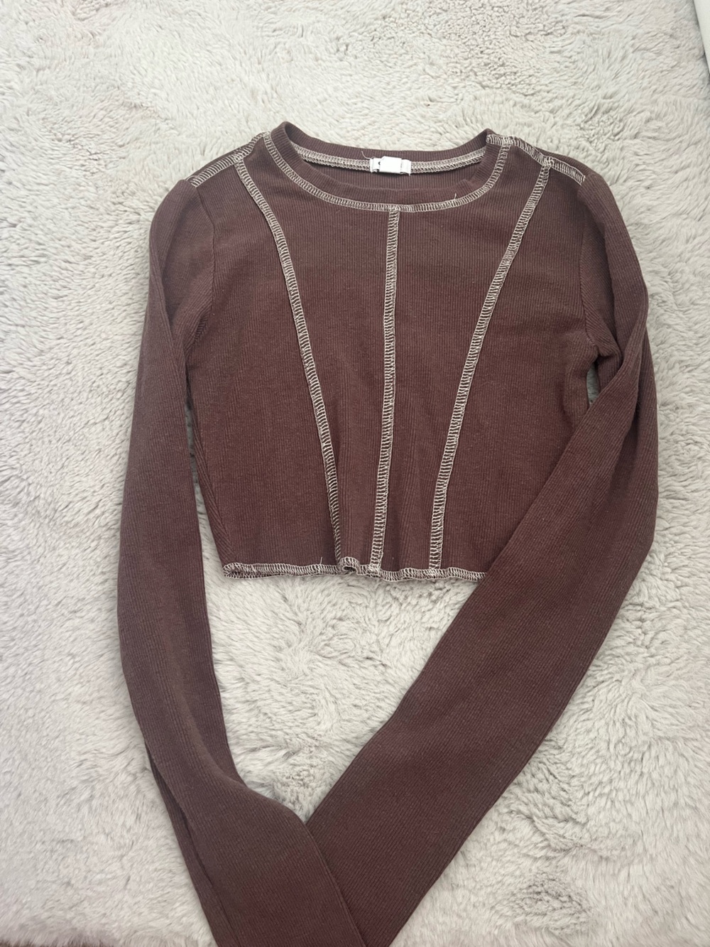 Garage Brown Long Sleeve
